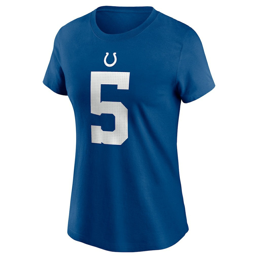 Anthony Richardson Indianapolis Colts Women's Player Name & Number T-Shirt - Royal - Nike