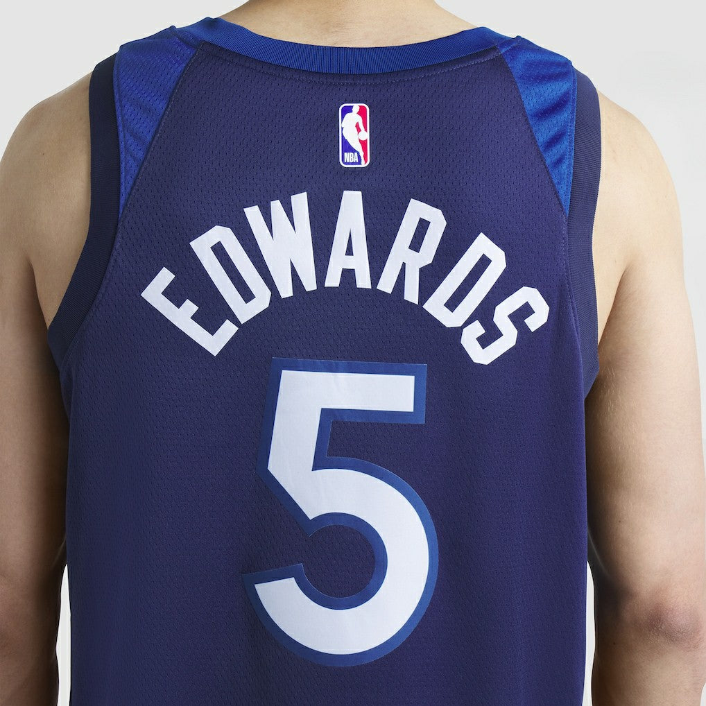 Nike Anthony Edwards Minnesota Timberwolves Unisex Swingman Jersey Icon Edition Navy