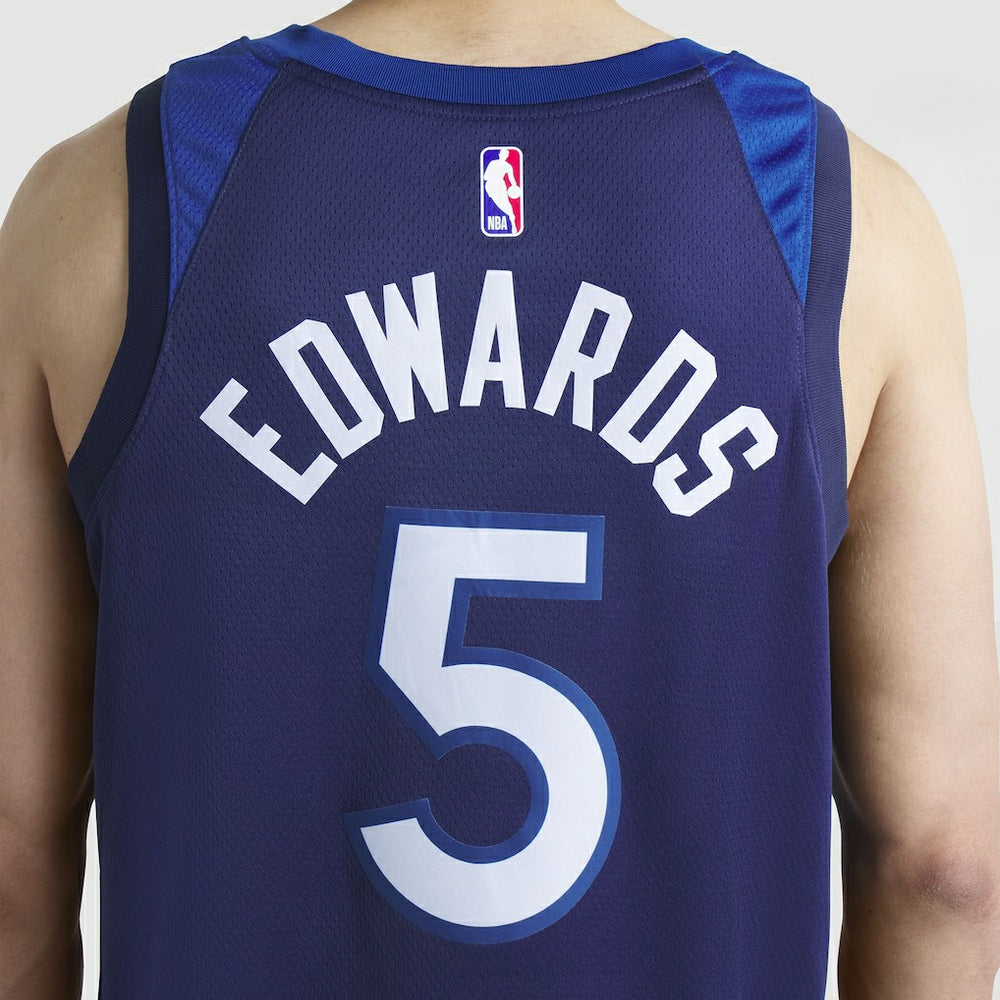 Nike Anthony Edwards Minnesota Timberwolves Unisex Swingman Jersey Icon Edition Navy