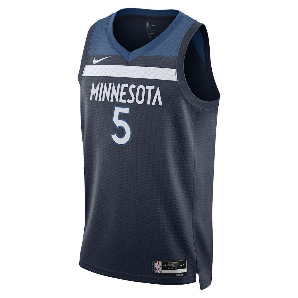 Nike Anthony Edwards Minnesota Timberwolves Unisex Swingman Jersey Icon Edition Navy