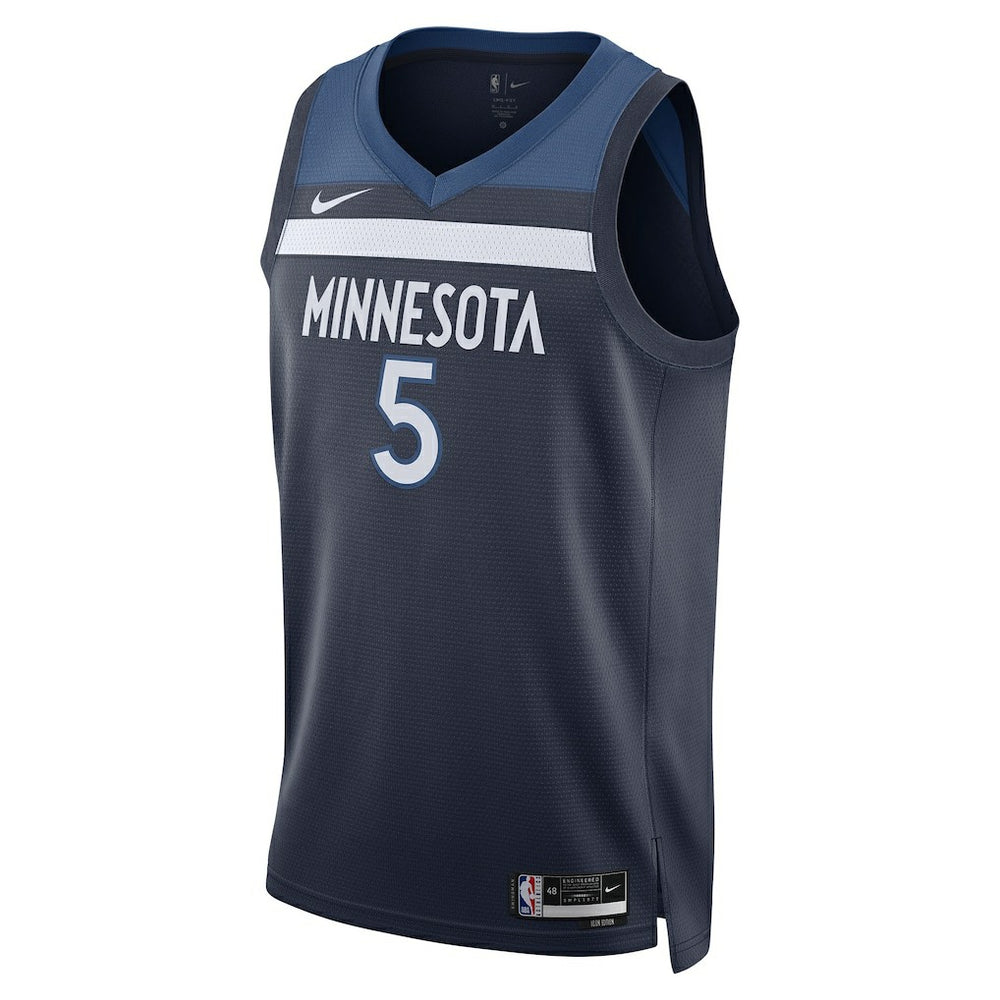 Nike Anthony Edwards Minnesota Timberwolves Unisex Swingman Jersey Icon Edition Navy