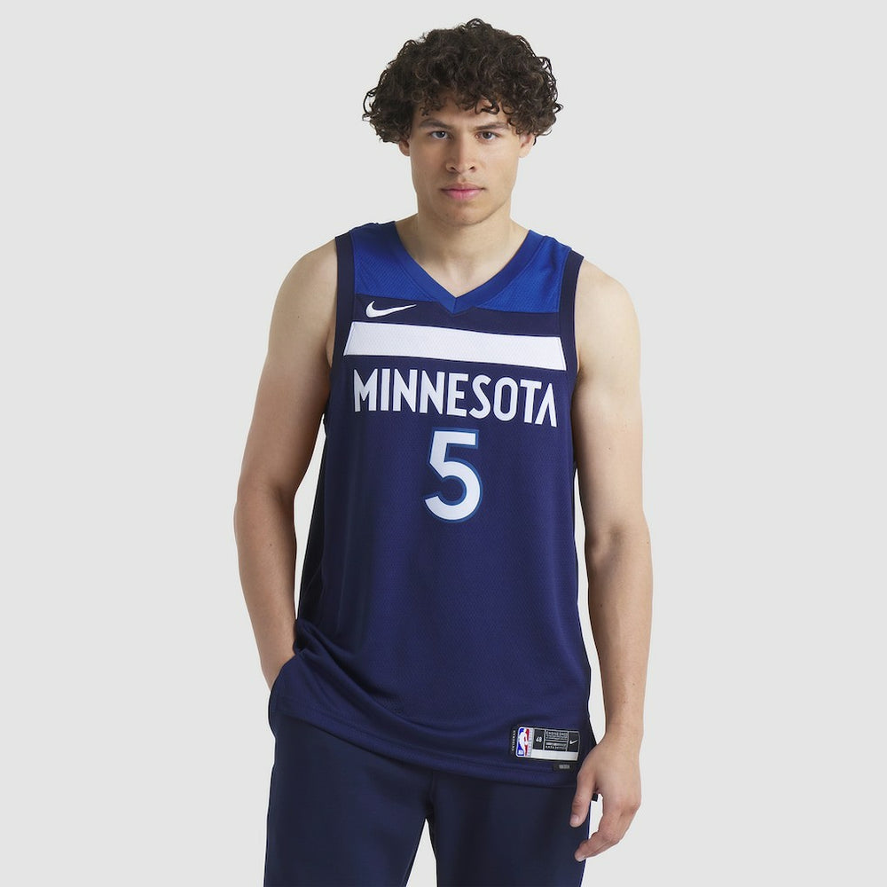 Nike Anthony Edwards Minnesota Timberwolves Unisex Swingman Jersey Icon Edition Navy