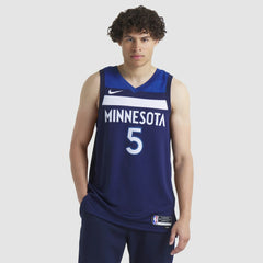Nike Anthony Edwards Minnesota Timberwolves Unisex Swingman Jersey Icon Edition Navy