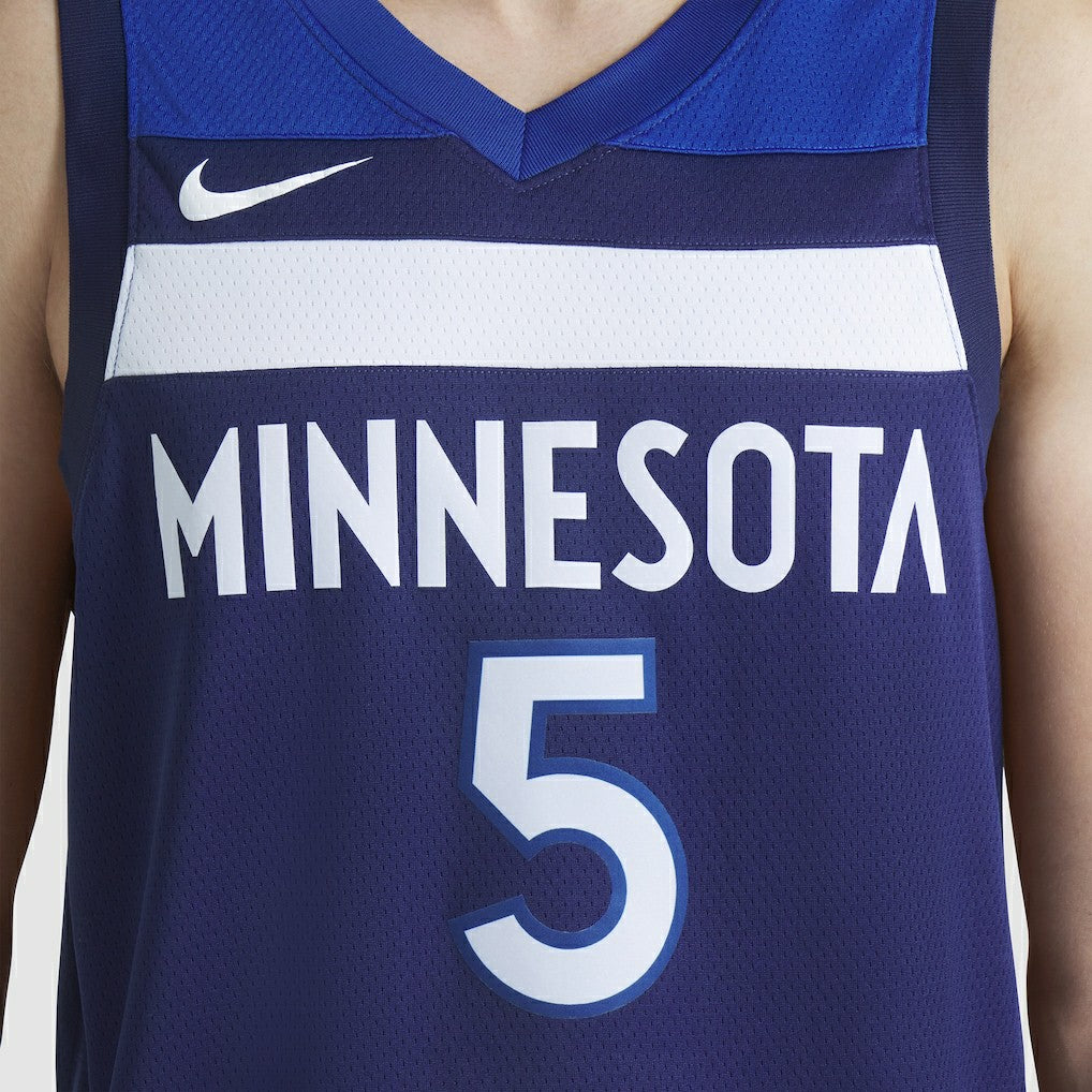 Nike Anthony Edwards Minnesota Timberwolves Unisex Swingman Jersey Icon Edition Navy