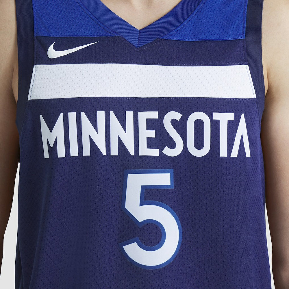 Nike Anthony Edwards Minnesota Timberwolves Unisex Swingman Jersey Icon Edition Navy