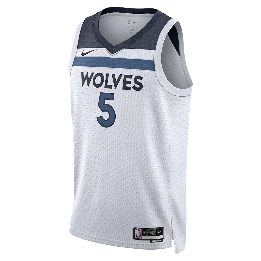 Nike Anthony Edwards Minnesota Timberwolves Unisex Swingman Jersey Association Edition White