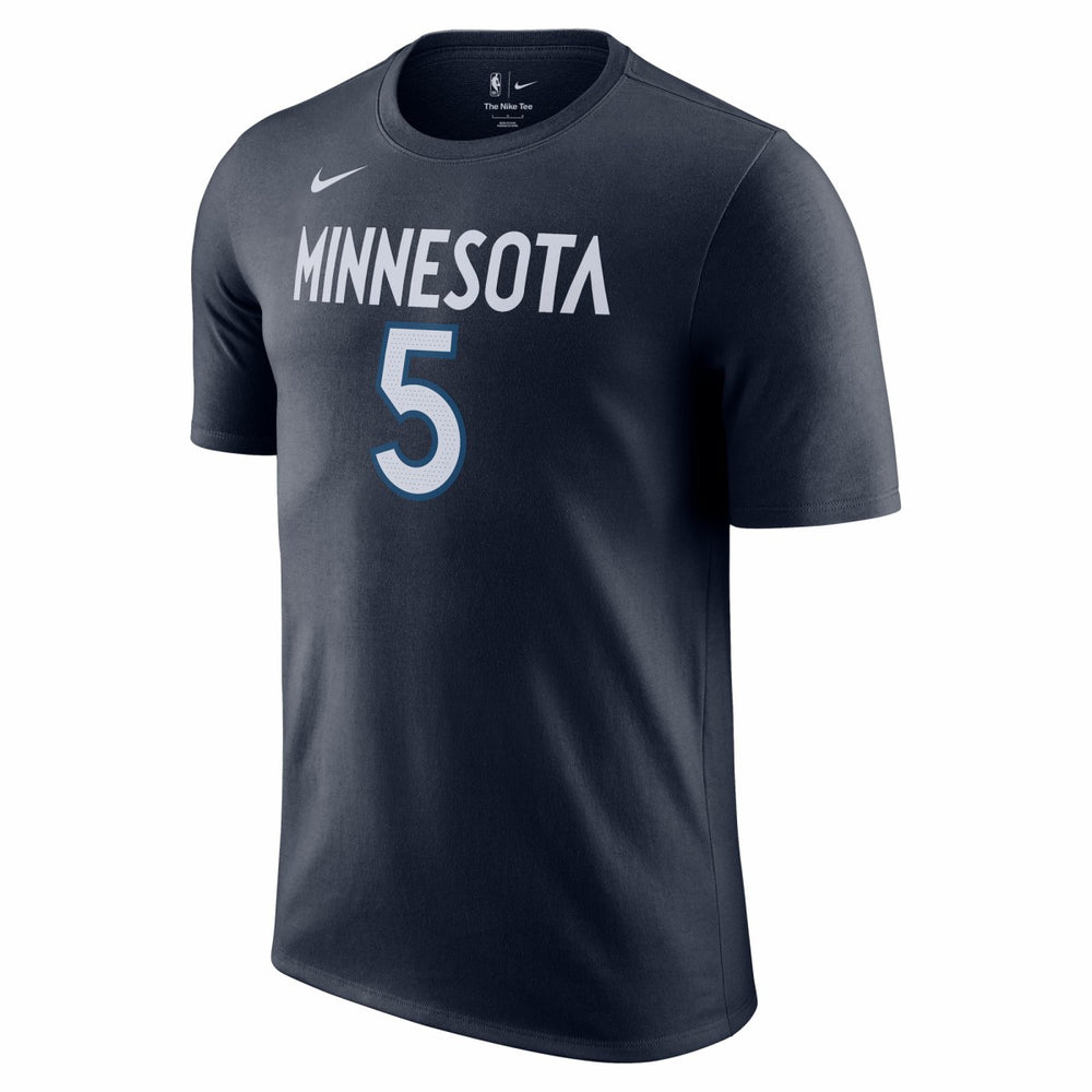 Nike Anthony Edwards Minnesota Timberwolves Icon 2022/23 Name & Number T-Shirt Navy