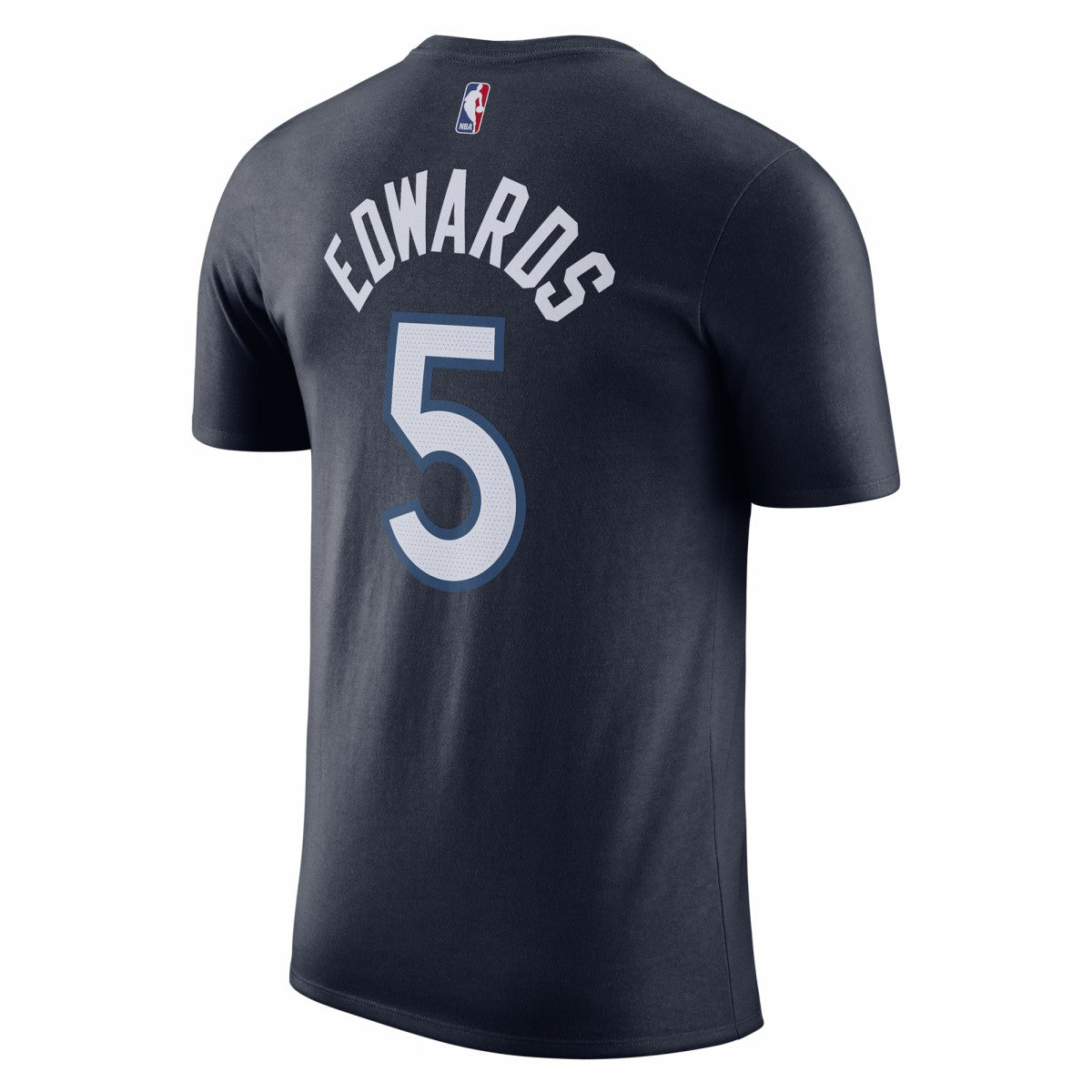 Nike Anthony Edwards Minnesota Timberwolves Icon 2022/23 Name & Number T-Shirt Navy
