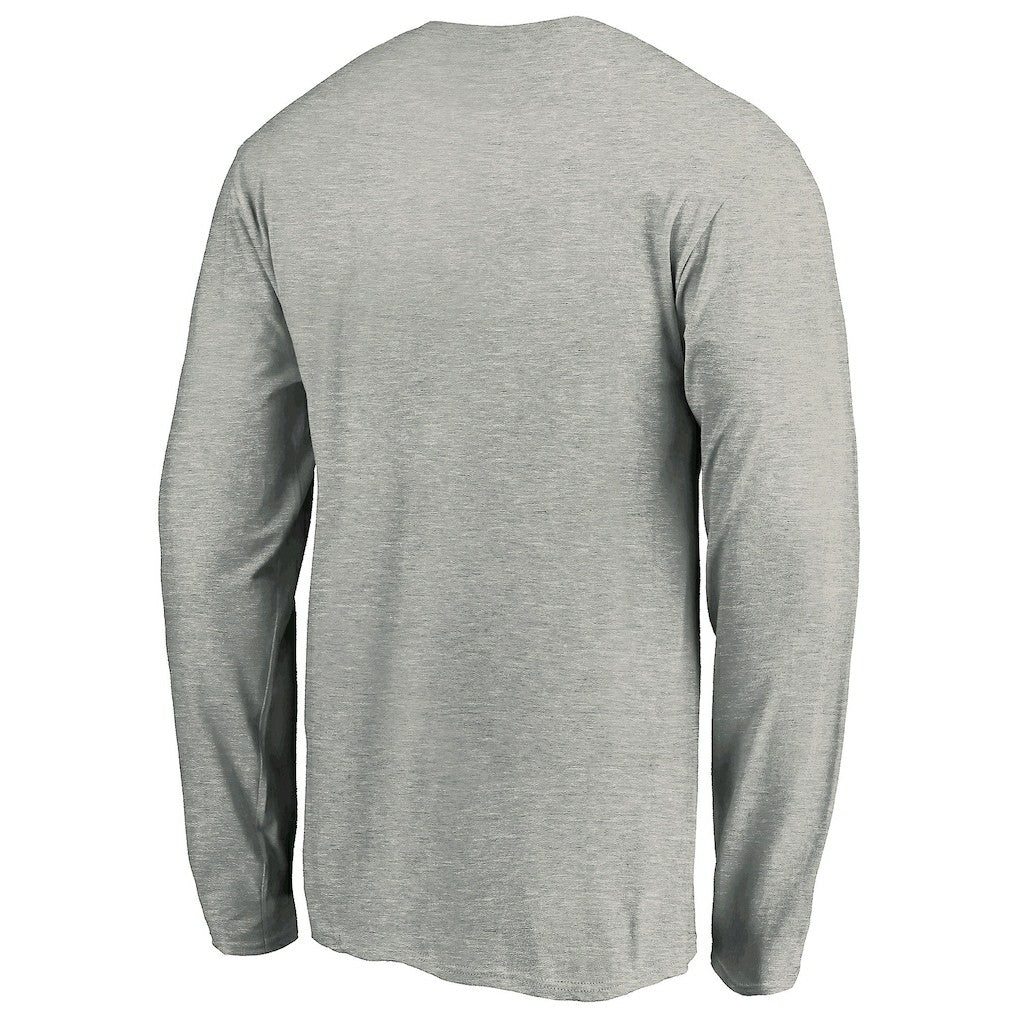 Las Vegas Raiders Hometown Collection Raider Nation Long Sleeve T-Shirt - Gray - NFL