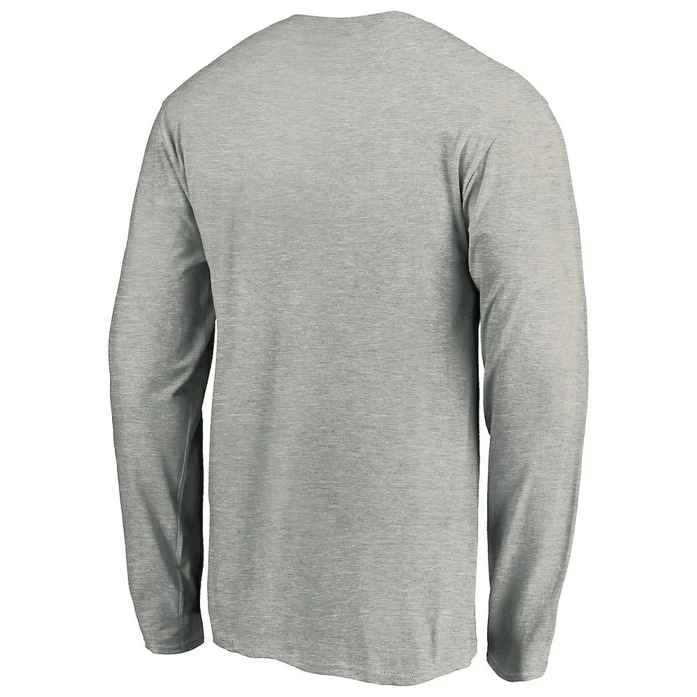 Las Vegas Raiders Hometown Collection Raider Nation Long Sleeve T-Shirt - Gray - NFL
