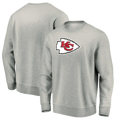 Kansas City Chiefs Pullover Sweatshirt - Gray - NFL