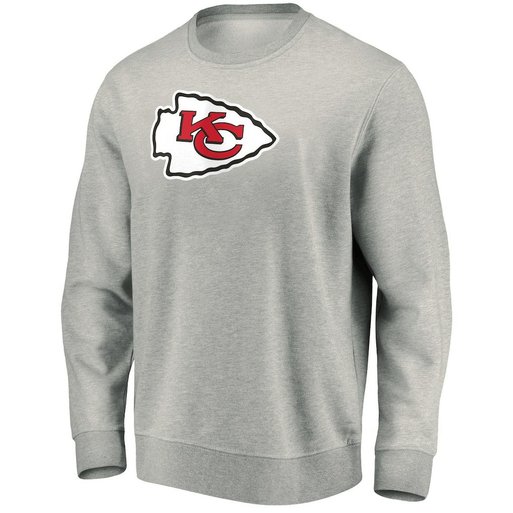 Kansas City Chiefs Pullover Sweatshirt - Gray - NFL