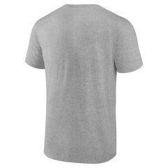 Las Vegas Raiders Team Lockup T-Shirt - Heather Gray - NFL
