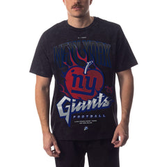 New York Giants The Wild Collective Unisex Tour Band T-Shirt - Black - NFL