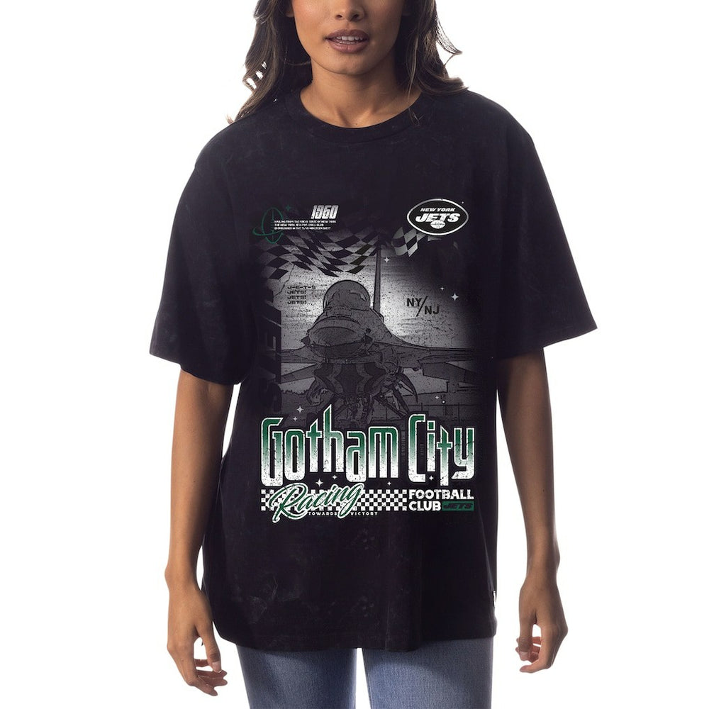 New York Jets The Wild Collective Unisex Tour Band T-Shirt - Black - NFL