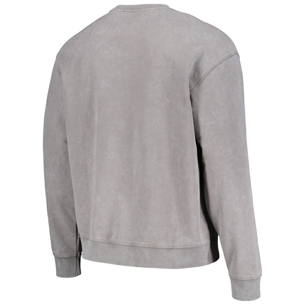 San Francisco 49ers The Wild Collective Unisex Distressed Pullover Sweatshirt - Gray - NFL