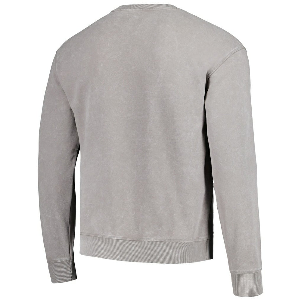 Carolina Panthers The Wild Collective Unisex Distressed Pullover Sweatshirt - Gray - NFL