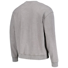 Kansas City Chiefs The Wild Collective Unisex Distressed Pullover Sweatshirt - Gray - NFL