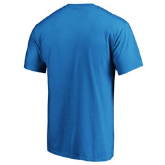 Detroit Lions Team Lockup T-Shirt - Blue - NFL
