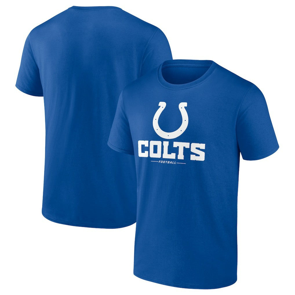 Indianapolis Colts Team Lockup T-Shirt - Royal - NFL