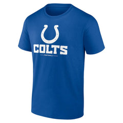Indianapolis Colts Team Lockup T-Shirt - Royal - NFL