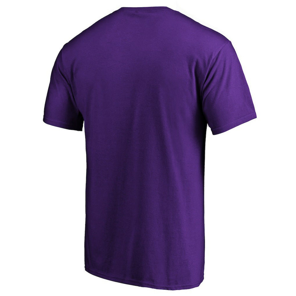 Minnesota Vikings Team Lockup T-Shirt - Purple - NFL