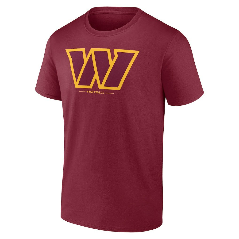 Washington Commanders Team Lockup T-Shirt - Burgundy - NFL