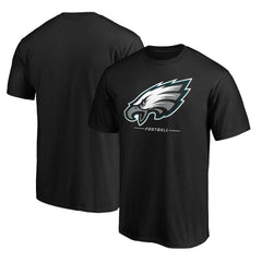 Philadelphia Eagles Team Lockup T-Shirt - Black - NFL