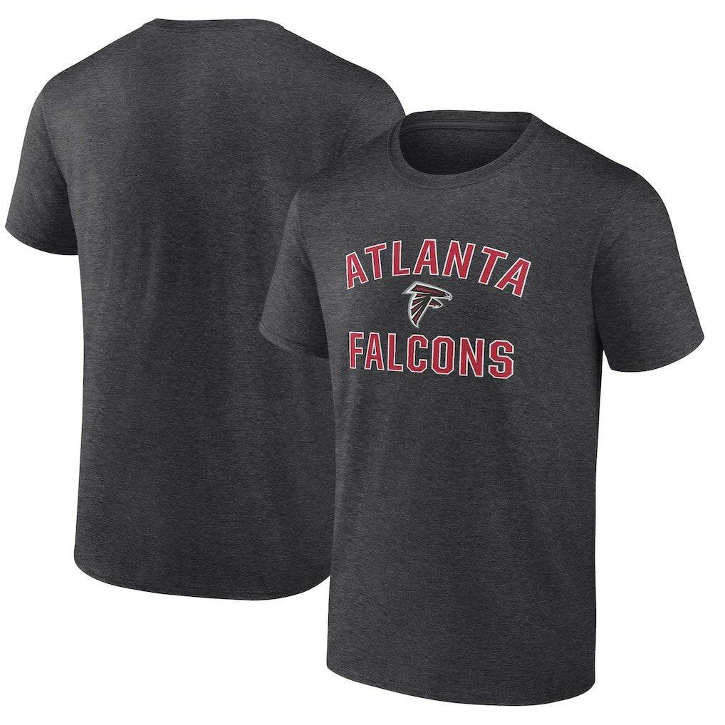 Atlanta Falcons Victory Arch T-Shirt - Heather Charcoal - Fanatics