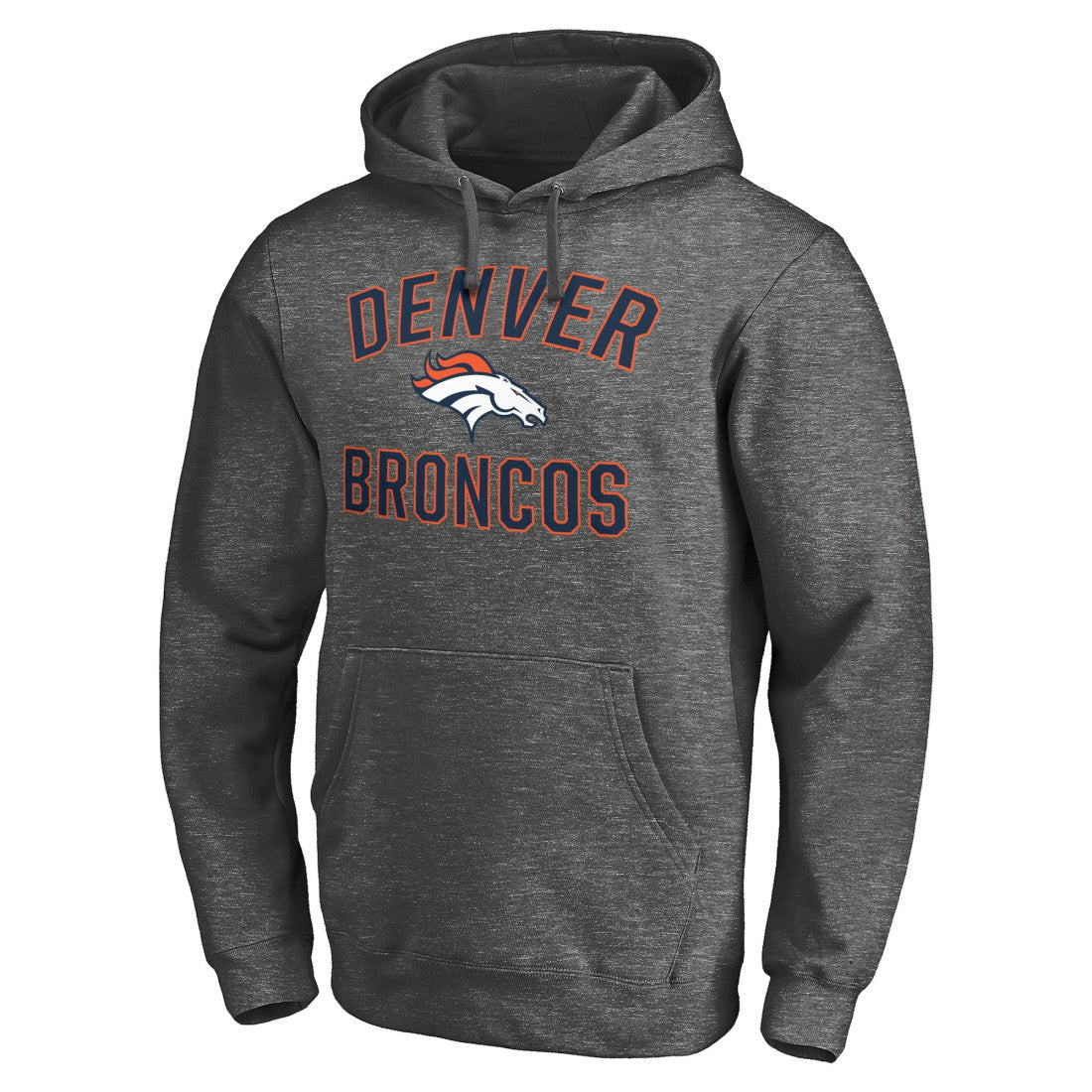 Denver Broncos Victory Arch Pullover Hoodie - Charcoal - NFL