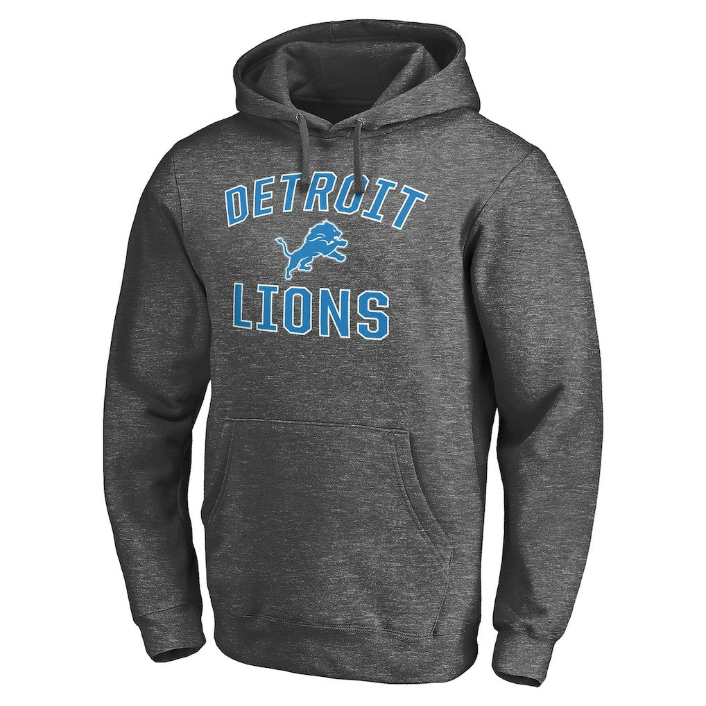 Detroit Lions Victory Arch Pullover Hoodie - Charcoal - NFL