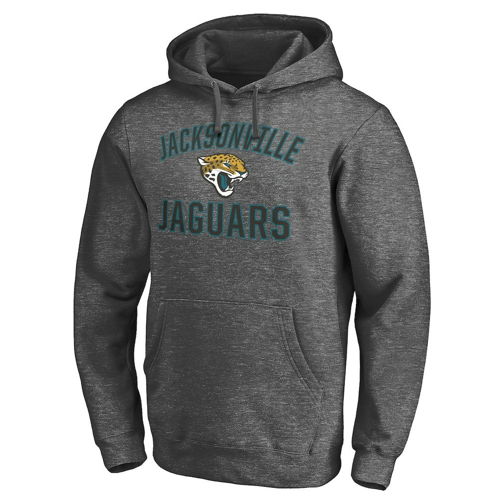 Jacksonville Jaguars Victory Arch Pullover Hoodie - Charcoal - NFL