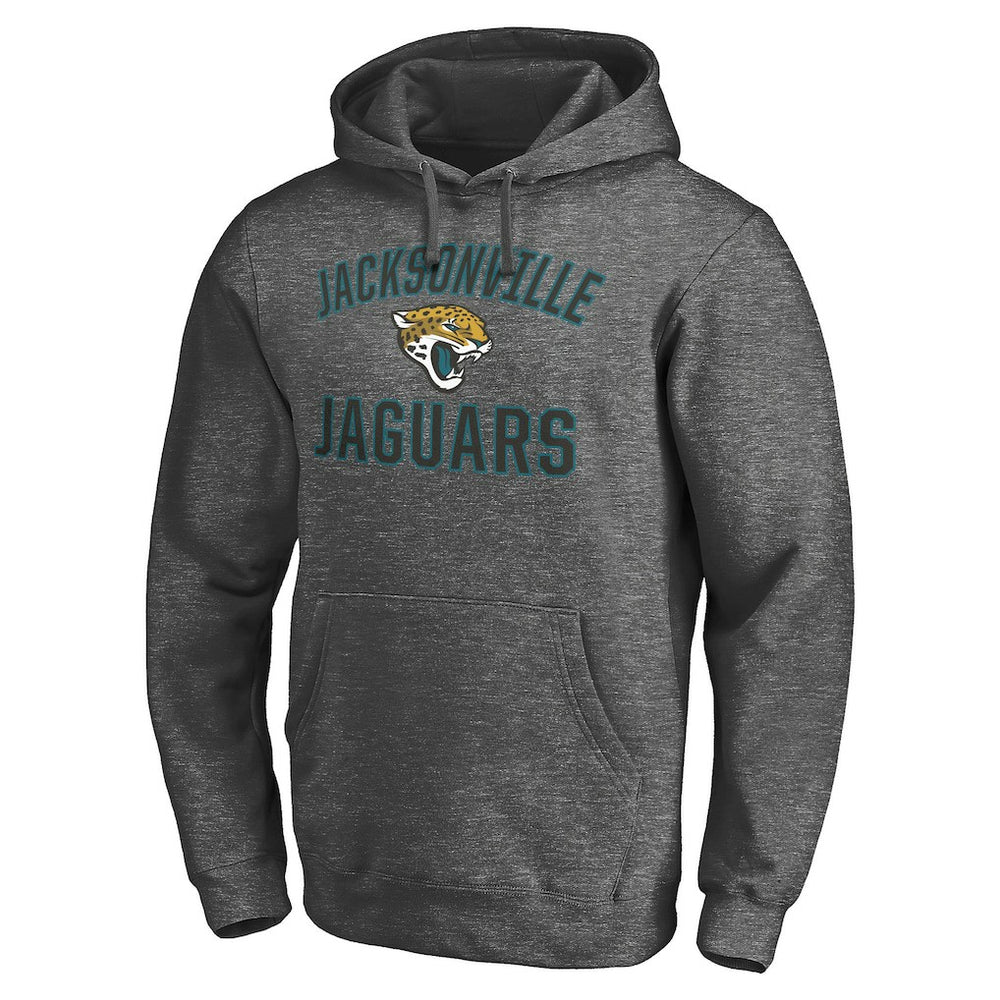 Jacksonville Jaguars Victory Arch Pullover Hoodie - Charcoal - NFL