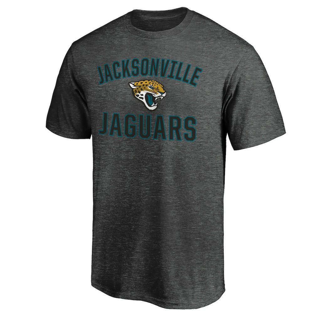 Jacksonville Jaguars Victory Arch T-Shirt - Heather Charcoal - Fanatics