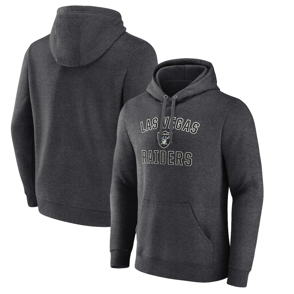 Las Vegas Raiders Victory Arch Pullover Hoodie - Charcoal - NFL