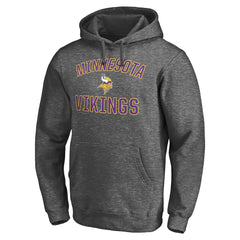 Minnesota Vikings Victory Arch Pullover Hoodie - Charcoal - NFL