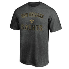 New Orleans Saints Victory Arch T-Shirt - Heather Charcoal - Fanatics