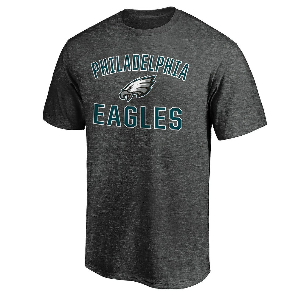 Philadelphia Eagles Victory Arch T-Shirt - Heather Charcoal - Fanatics