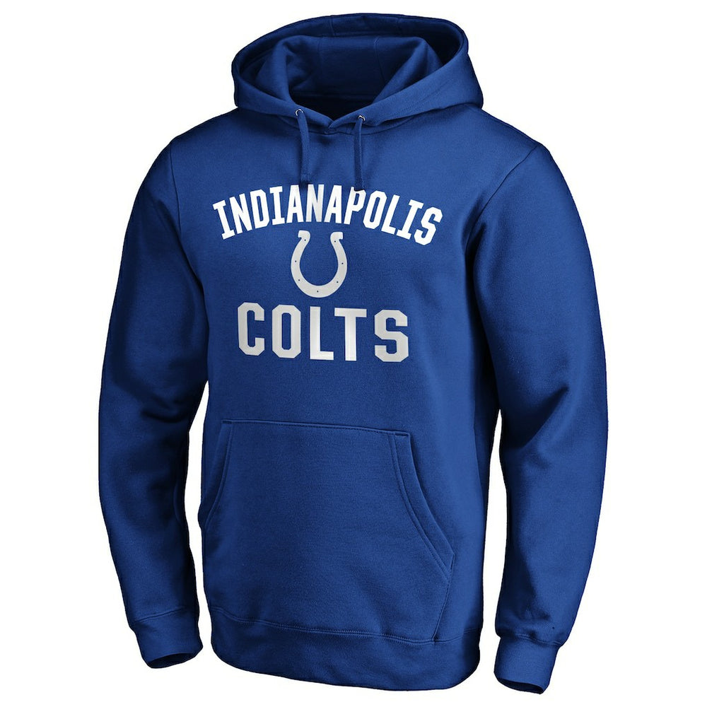 Indianapolis Colts Victory Arch Pullover Hoodie - Royal - NFL