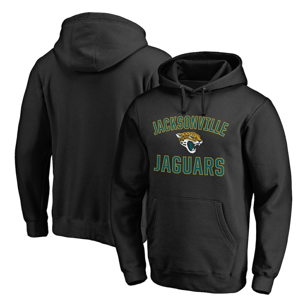 Jacksonville Jaguars Victory Arch Pullover Hoodie - Black - NFL