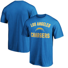 Los Angeles Chargers Victory Arch T-Shirt - Powder Blue - Fanatics