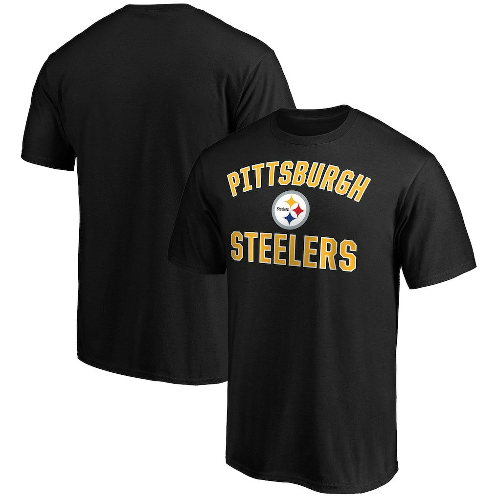 Pittsburgh Steelers Victory Arch T-Shirt - Black - Fanatics