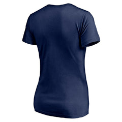Chicago Bears Women's Live For It V-Neck T-Shirt - Navy - NFL