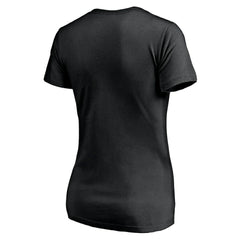 Las Vegas Raiders Women's Hometown Collection 1st Down V-Neck T-Shirt - Black - NFL