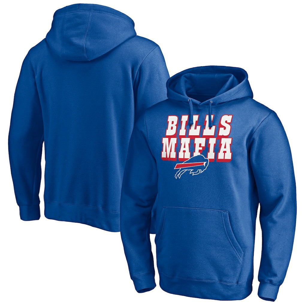 Buffalo Bills Hometown Collection Sweep Pullover Hoodie - Royal - NFL
