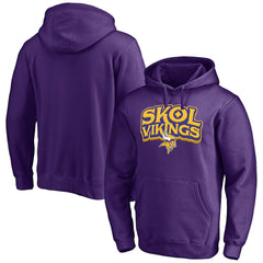 Minnesota Vikings Hometown Collection Sweep Pullover Hoodie - Purple - NFL
