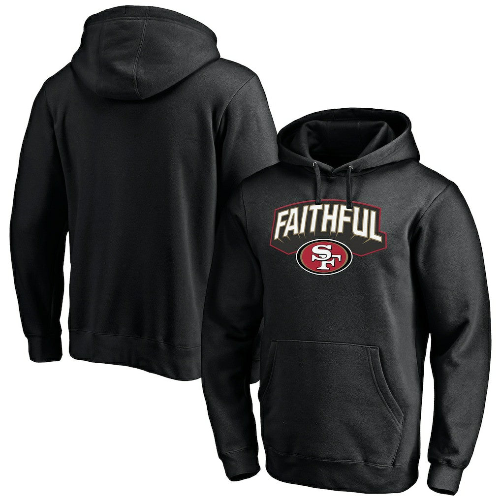San Francisco 49ers Hometown Collection Sweep Pullover Hoodie - Black - NFL