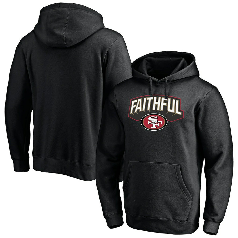 San Francisco 49ers Hometown Collection Sweep Pullover Hoodie - Black - NFL