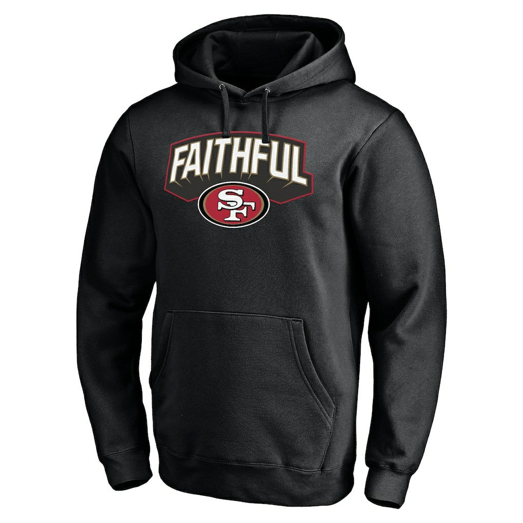 San Francisco 49ers Hometown Collection Sweep Pullover Hoodie - Black - NFL