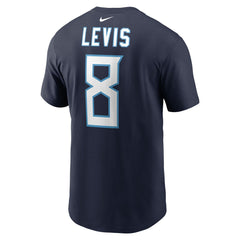Will Levis Tennessee Titans Player Name & Number T-Shirt - Navy - Nike